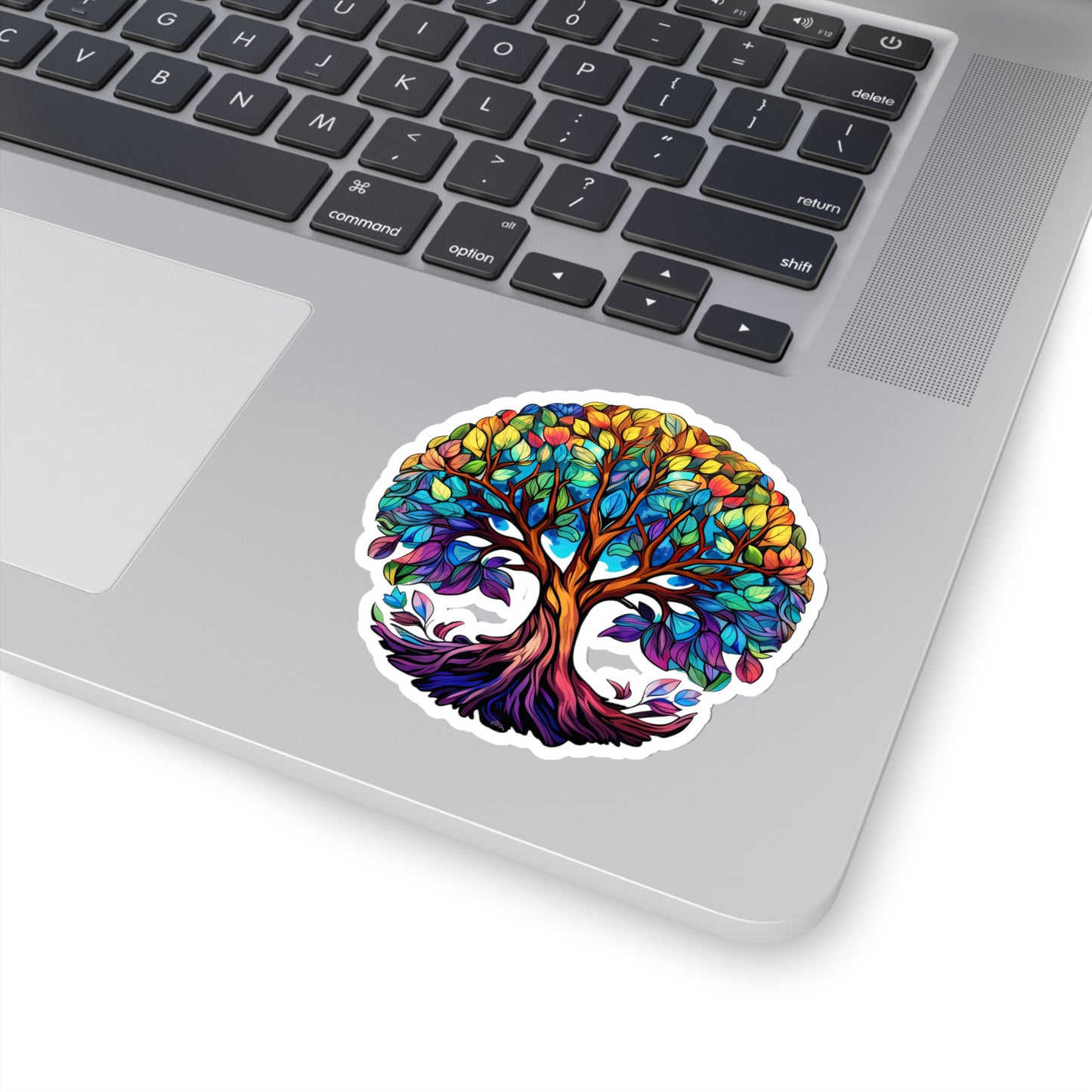 Blissful Harmony: A Lush Tree of Life Sticker