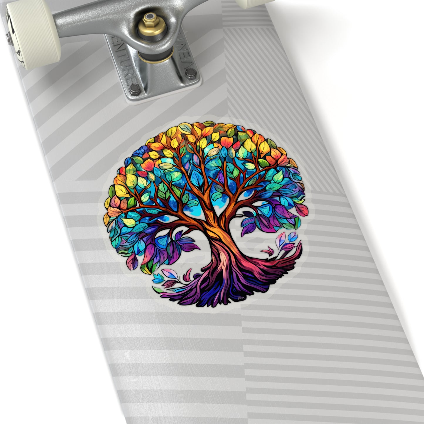Blissful Harmony: A Lush Tree of Life Sticker