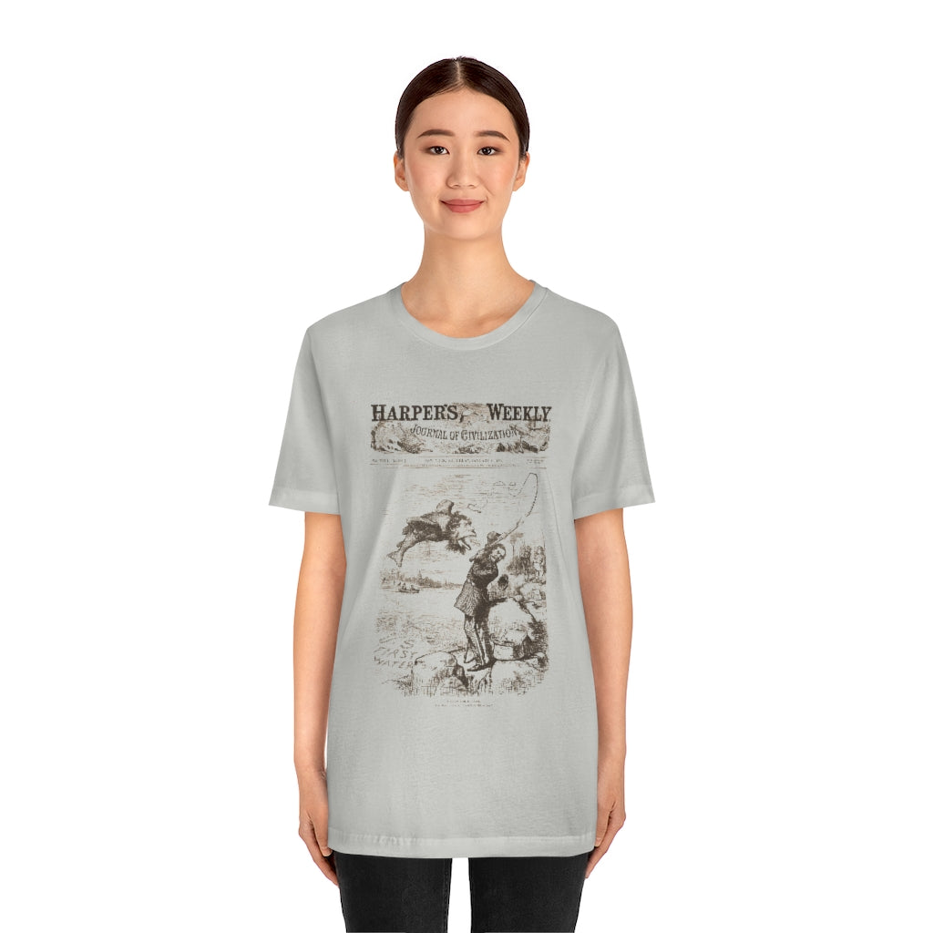 Vintage Fishing Design Shirt