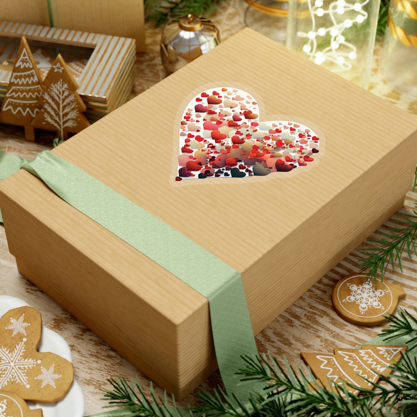 Beautiful Heart Collage Sticker