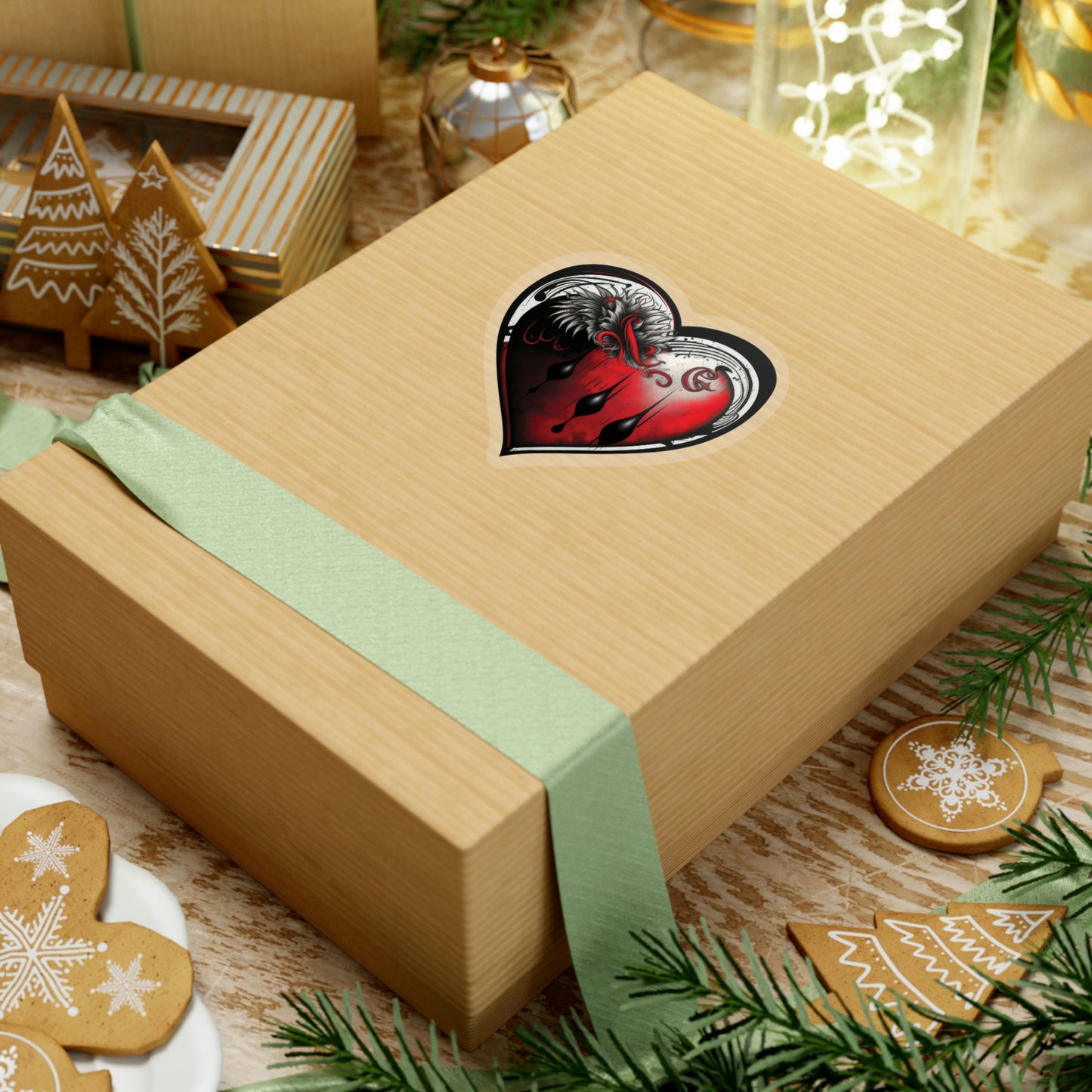 Game Icon Stylized Heart Sticker