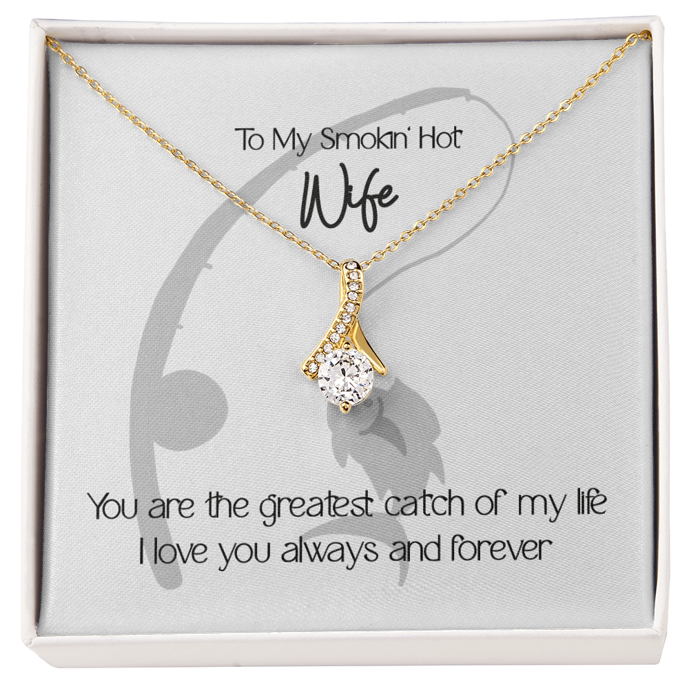 Smokin' Hot Fishing Wife Necklace
