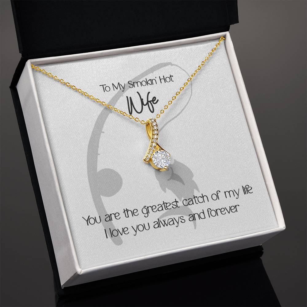 Smokin' Hot Fishing Wife Necklace