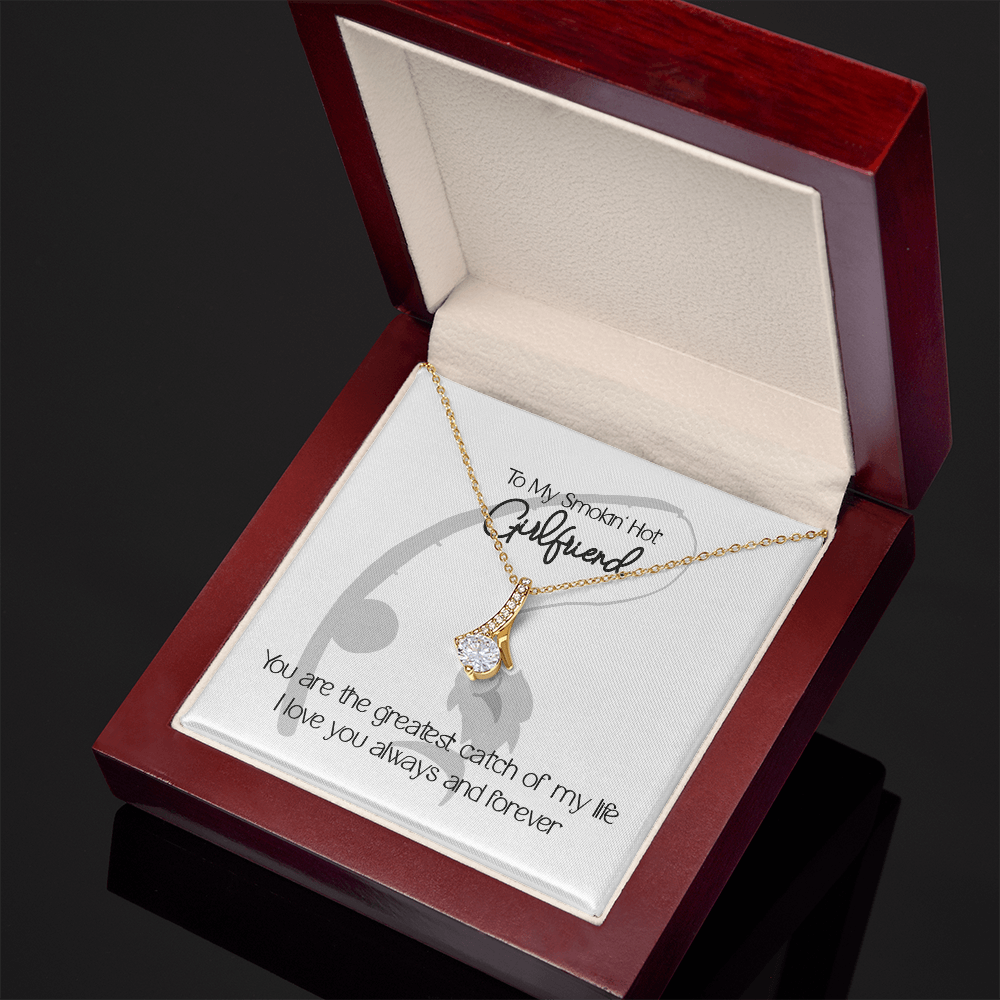 Smokin' Hot Fishing Girlfriend Necklace