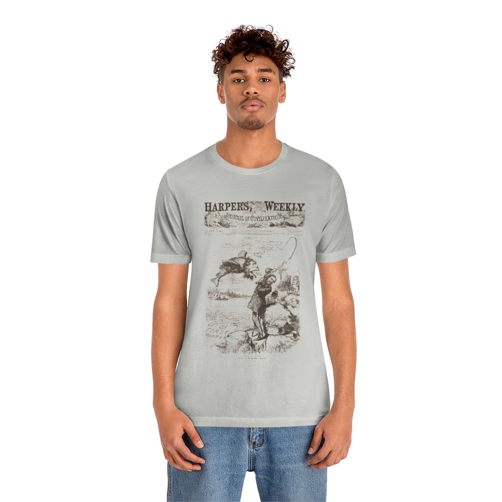 Vintage Fishing Design Shirt