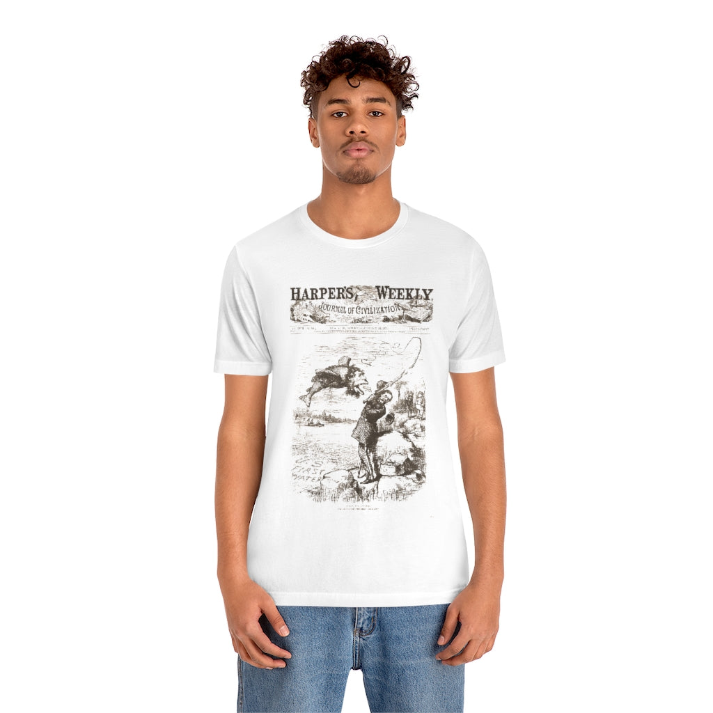 Vintage Fishing Design Shirt