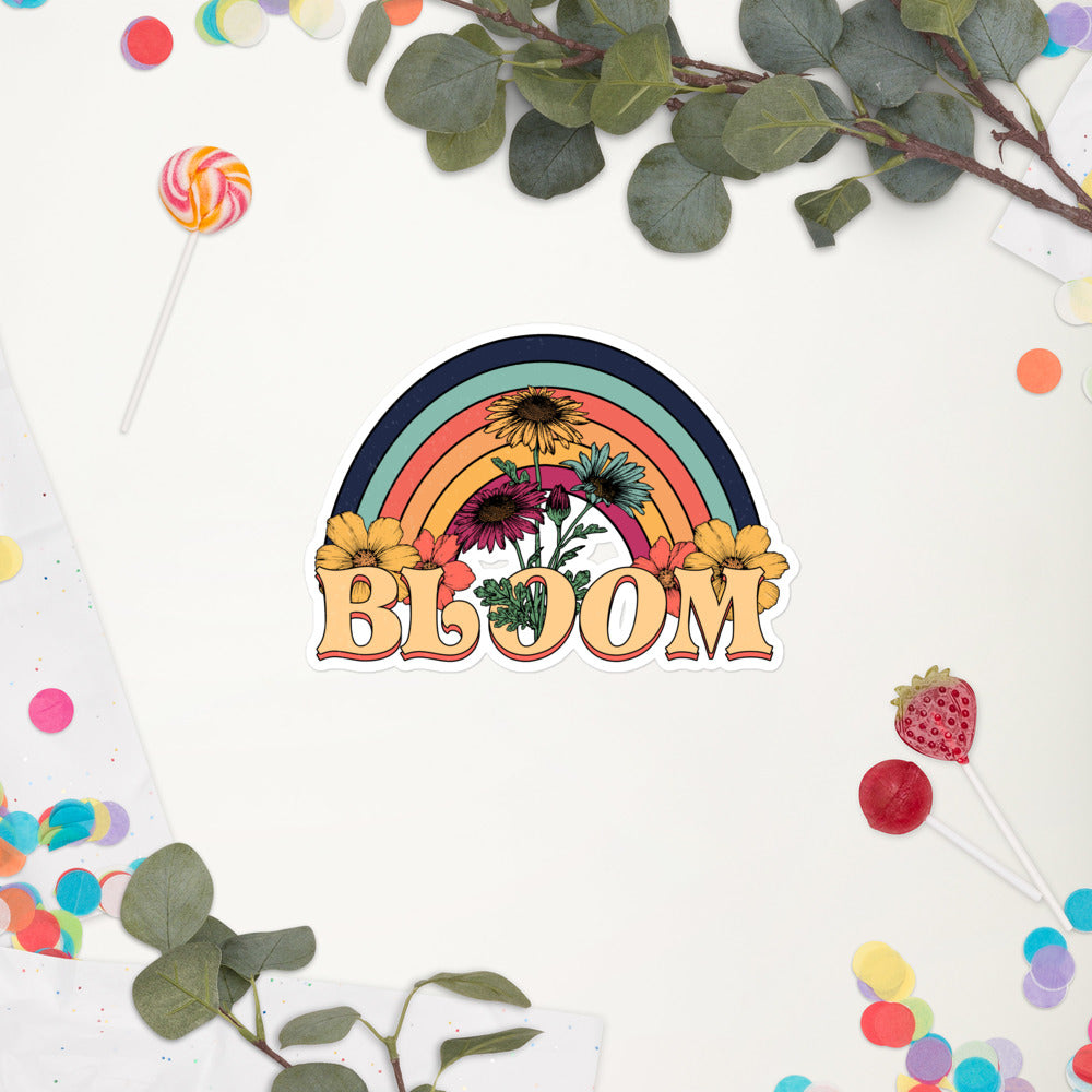 Bloom sticker