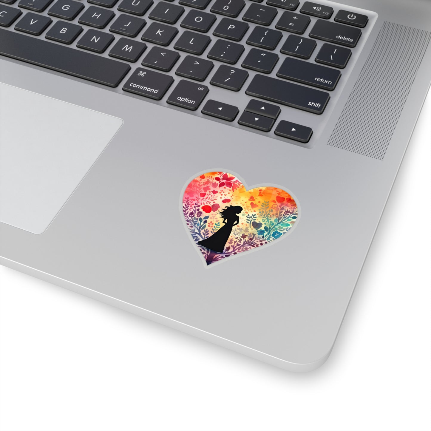 Watercolor Heart Sticker