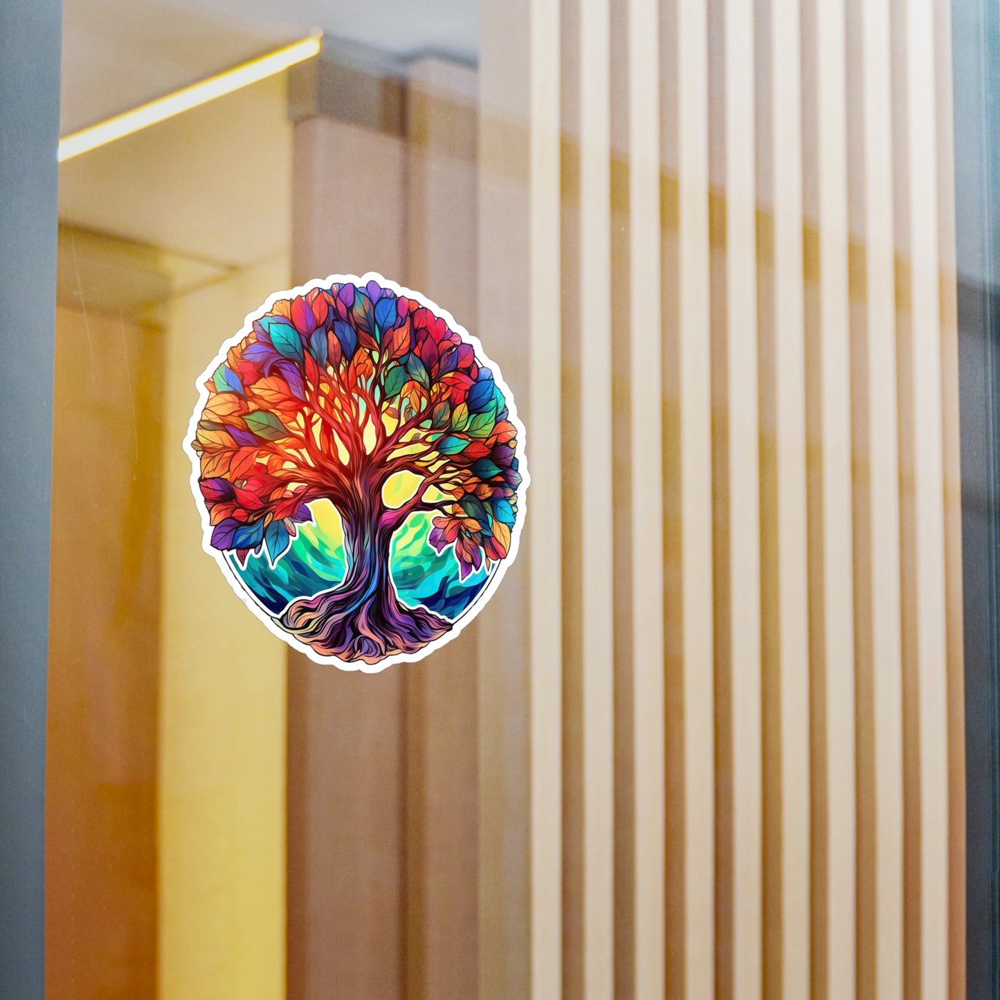 Surreal Tree of Life Sticker