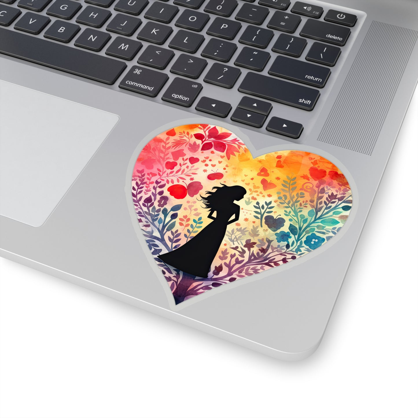 Watercolor Heart Sticker