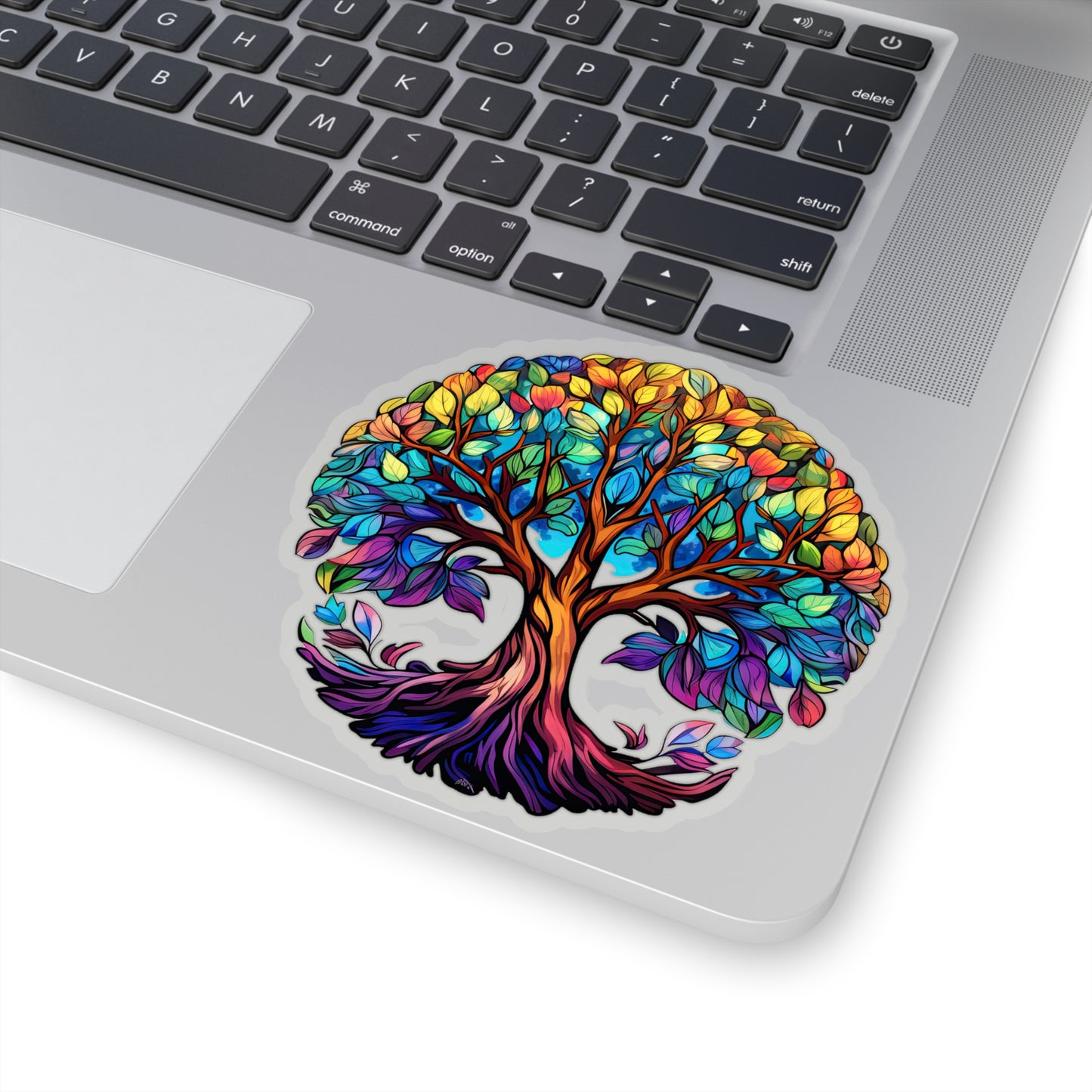 Blissful Harmony: A Lush Tree of Life Sticker
