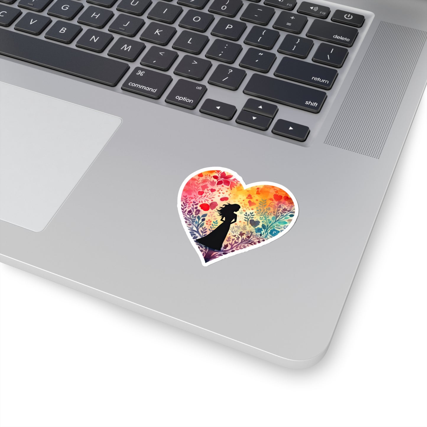 Watercolor Heart Sticker