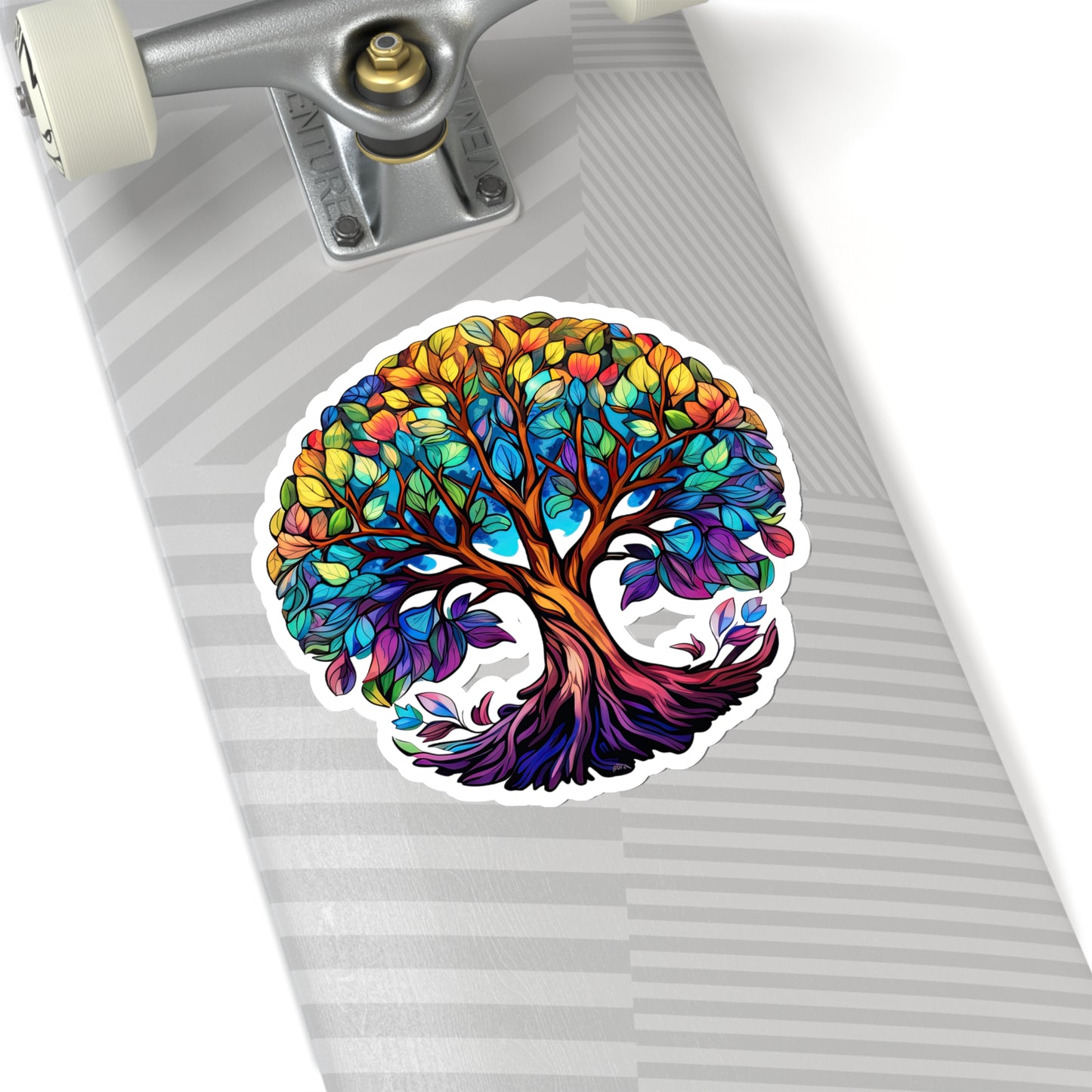Blissful Harmony: A Lush Tree of Life Sticker