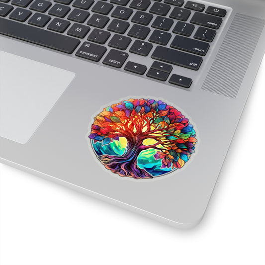 Surreal Tree of Life Sticker