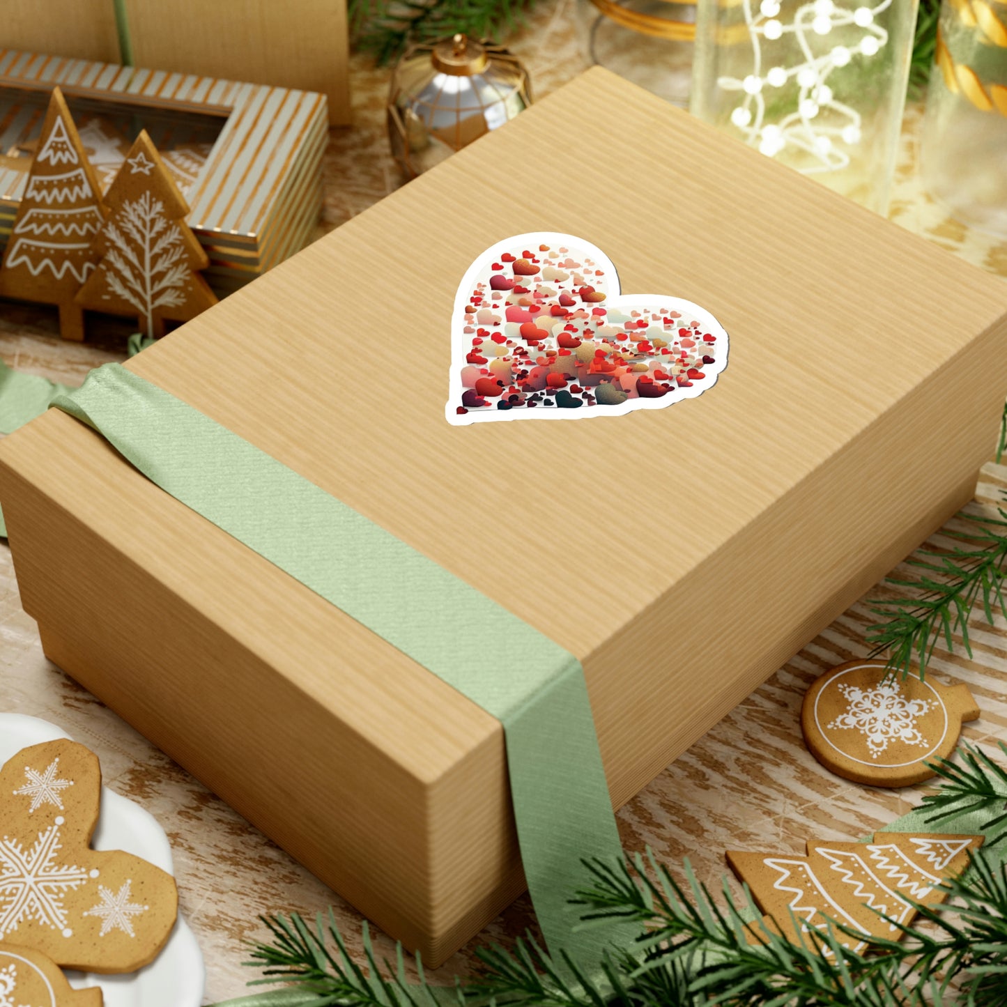 Beautiful Heart Collage Sticker
