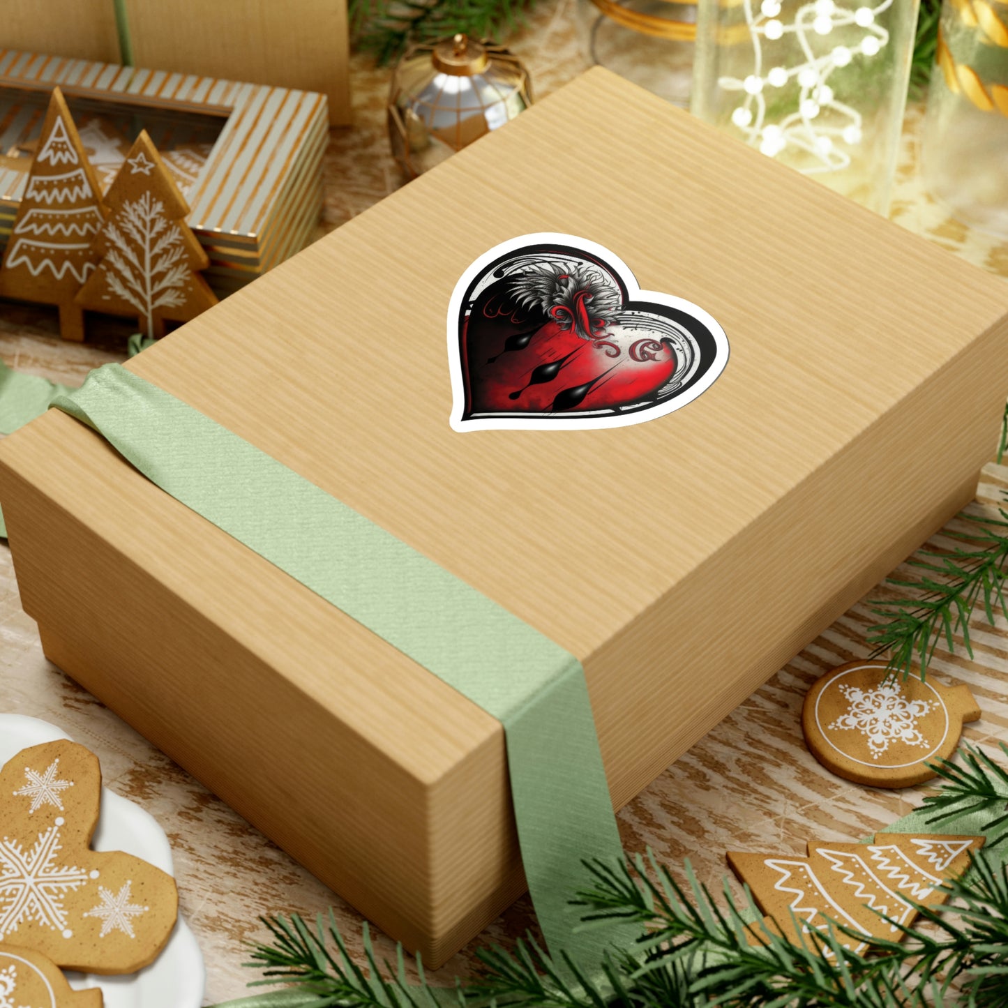 Game Icon Stylized Heart Sticker