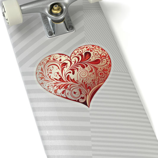 Ornate Heart Sticker