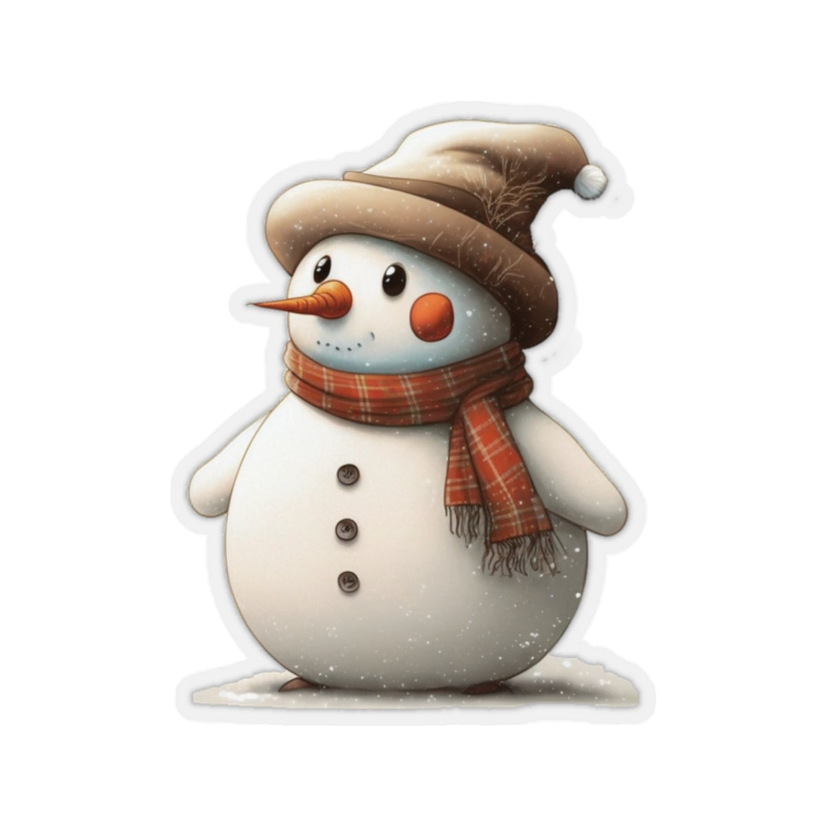 Cute Winterland Snowman