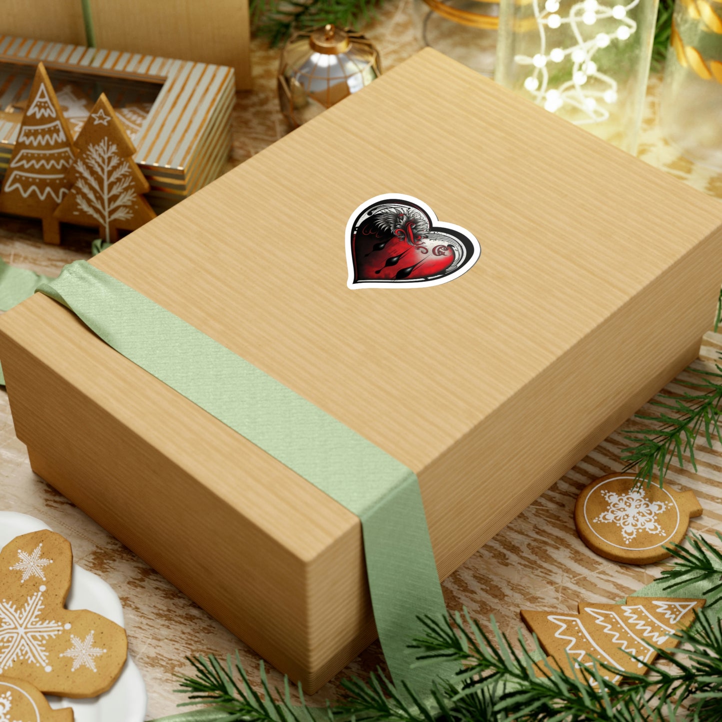 Game Icon Stylized Heart Sticker