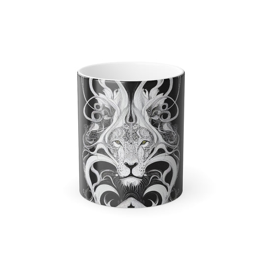 Lion Color Morphing Mug, 11oz