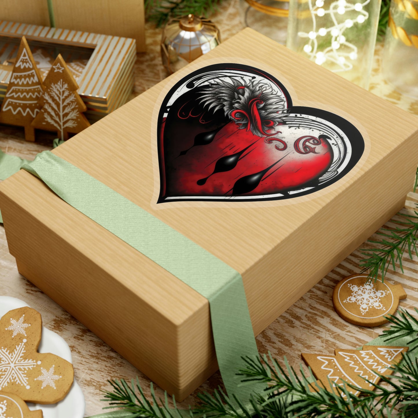Game Icon Stylized Heart Sticker