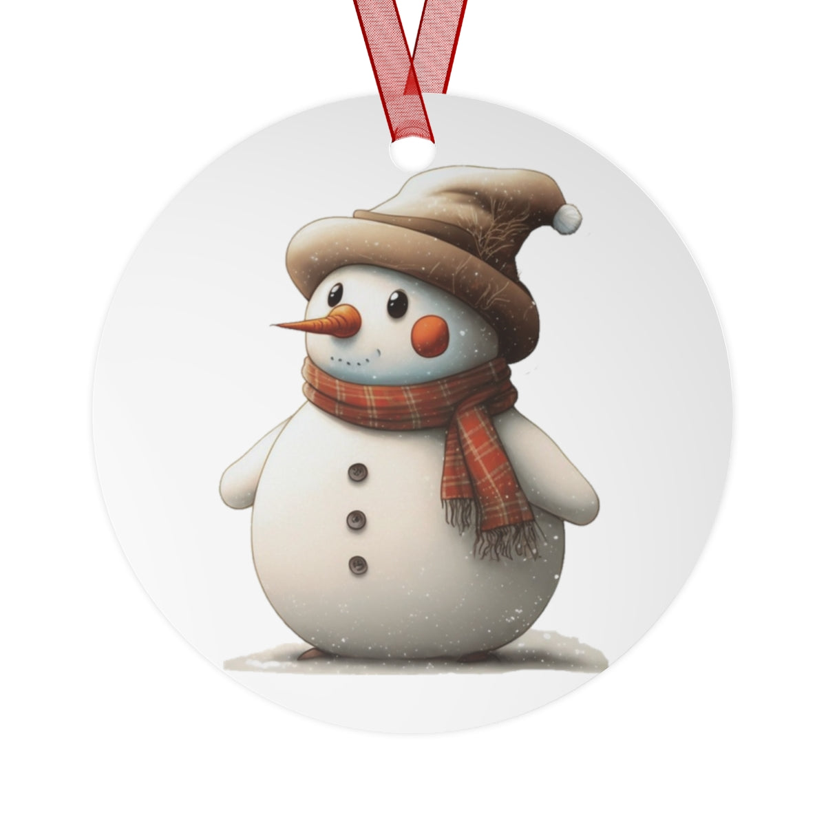 Cute Winterland Snowman Ornament
