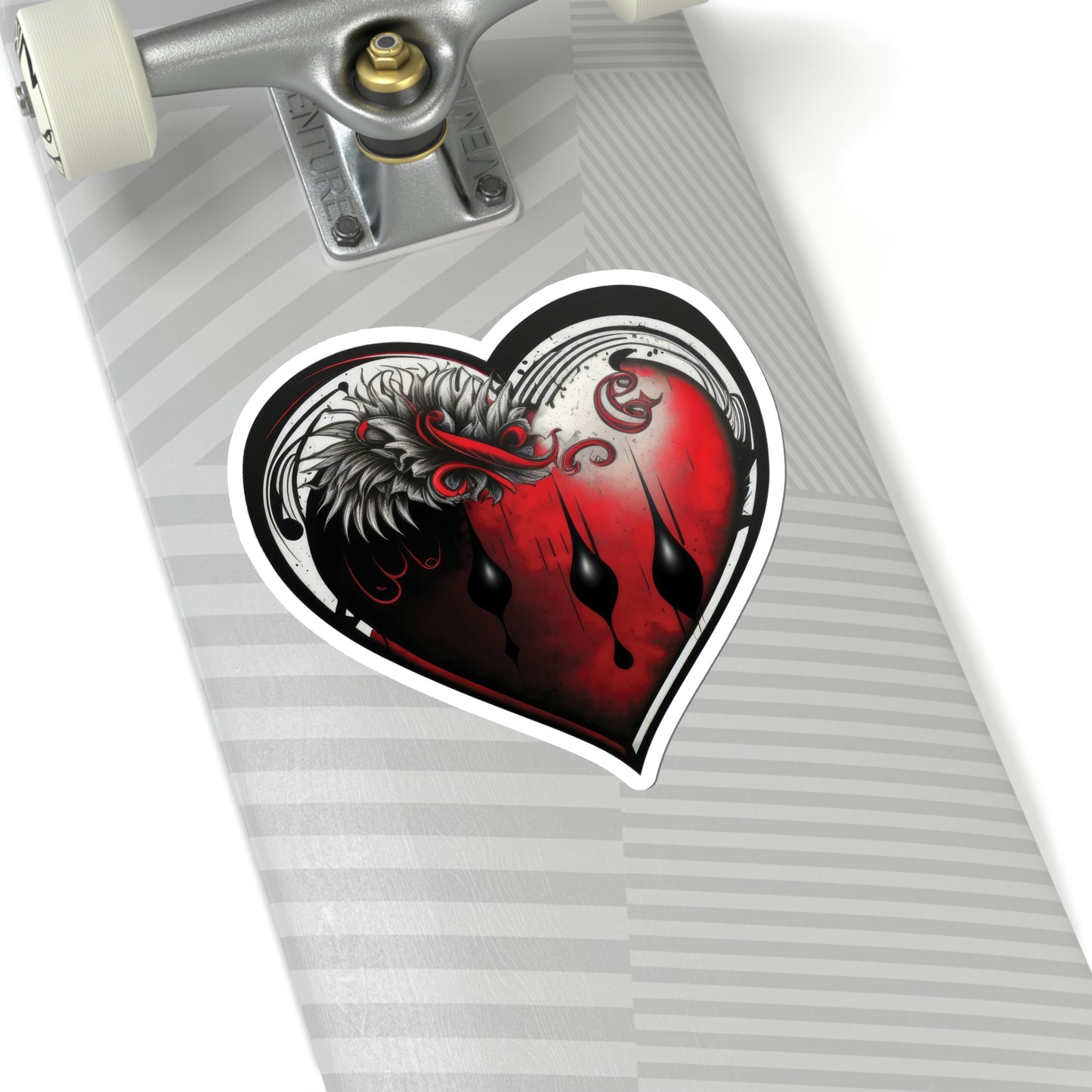 Game Icon Stylized Heart Sticker