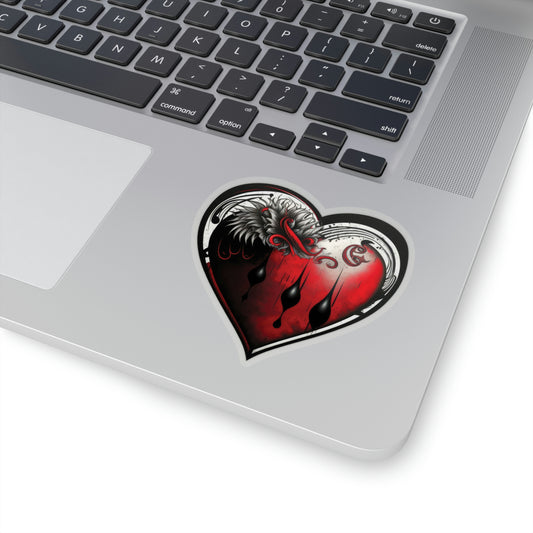 Game Icon Stylized Heart Sticker