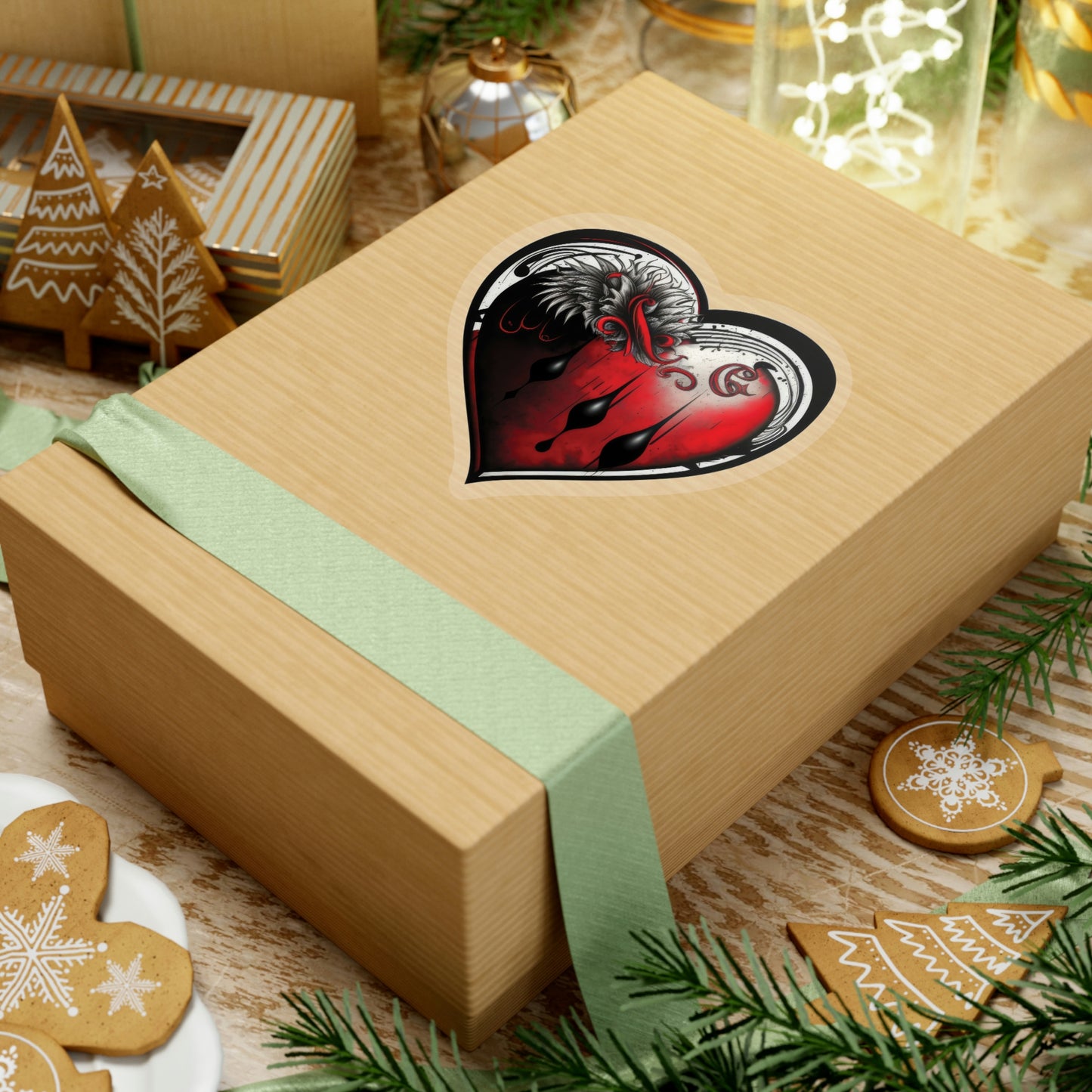 Game Icon Stylized Heart Sticker