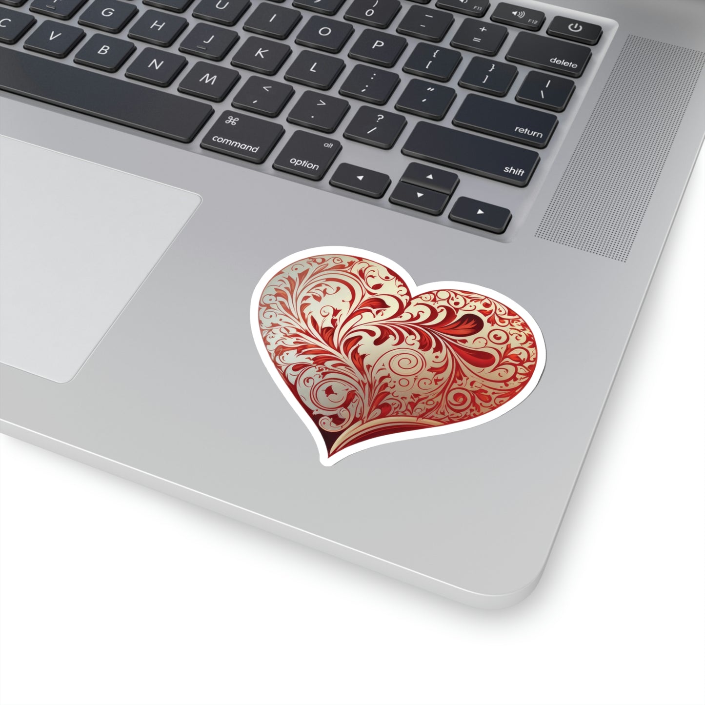 Ornate Heart Sticker
