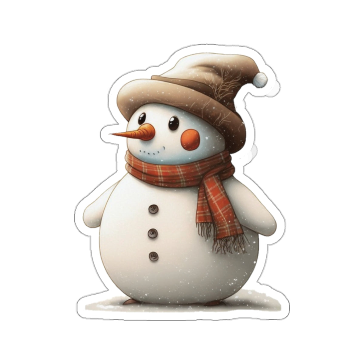 Cute Winterland Snowman