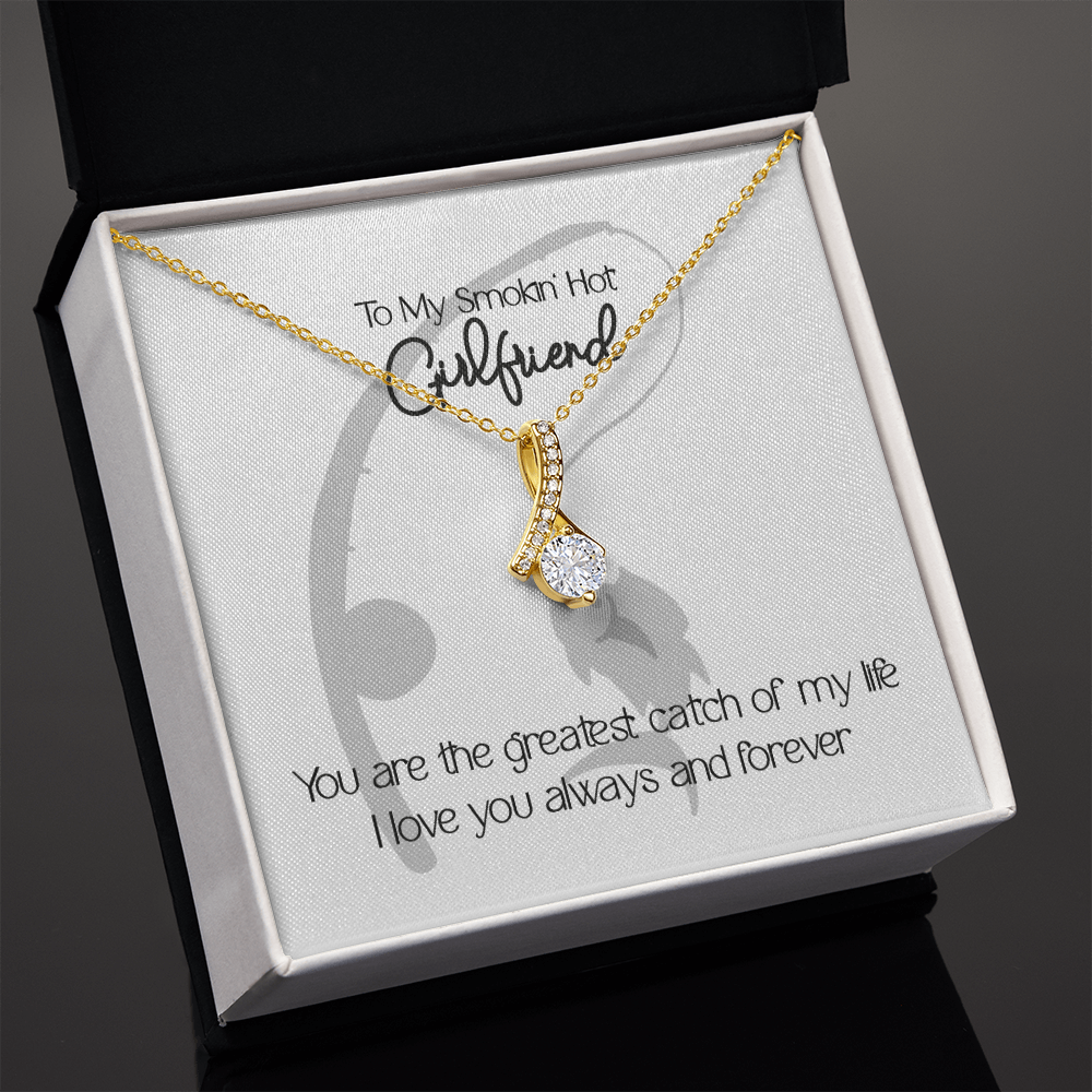Smokin' Hot Fishing Girlfriend Necklace