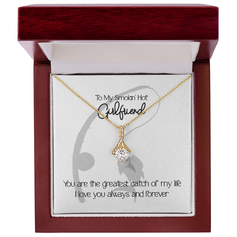 Smokin' Hot Fishing Girlfriend Necklace