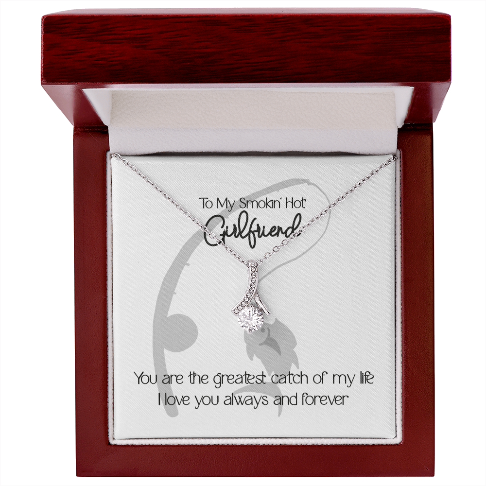 Smokin' Hot Fishing Girlfriend Necklace