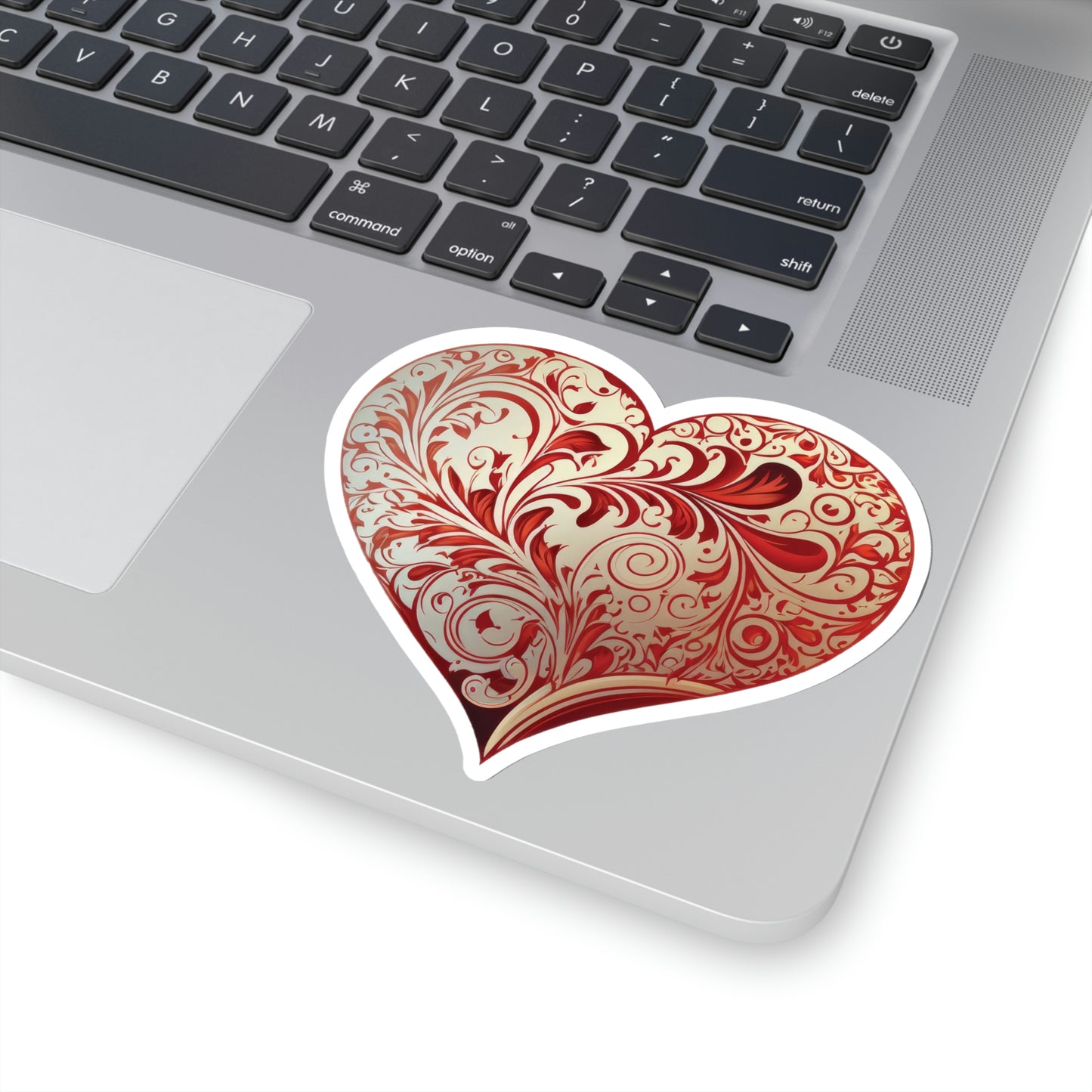 Ornate Heart Sticker