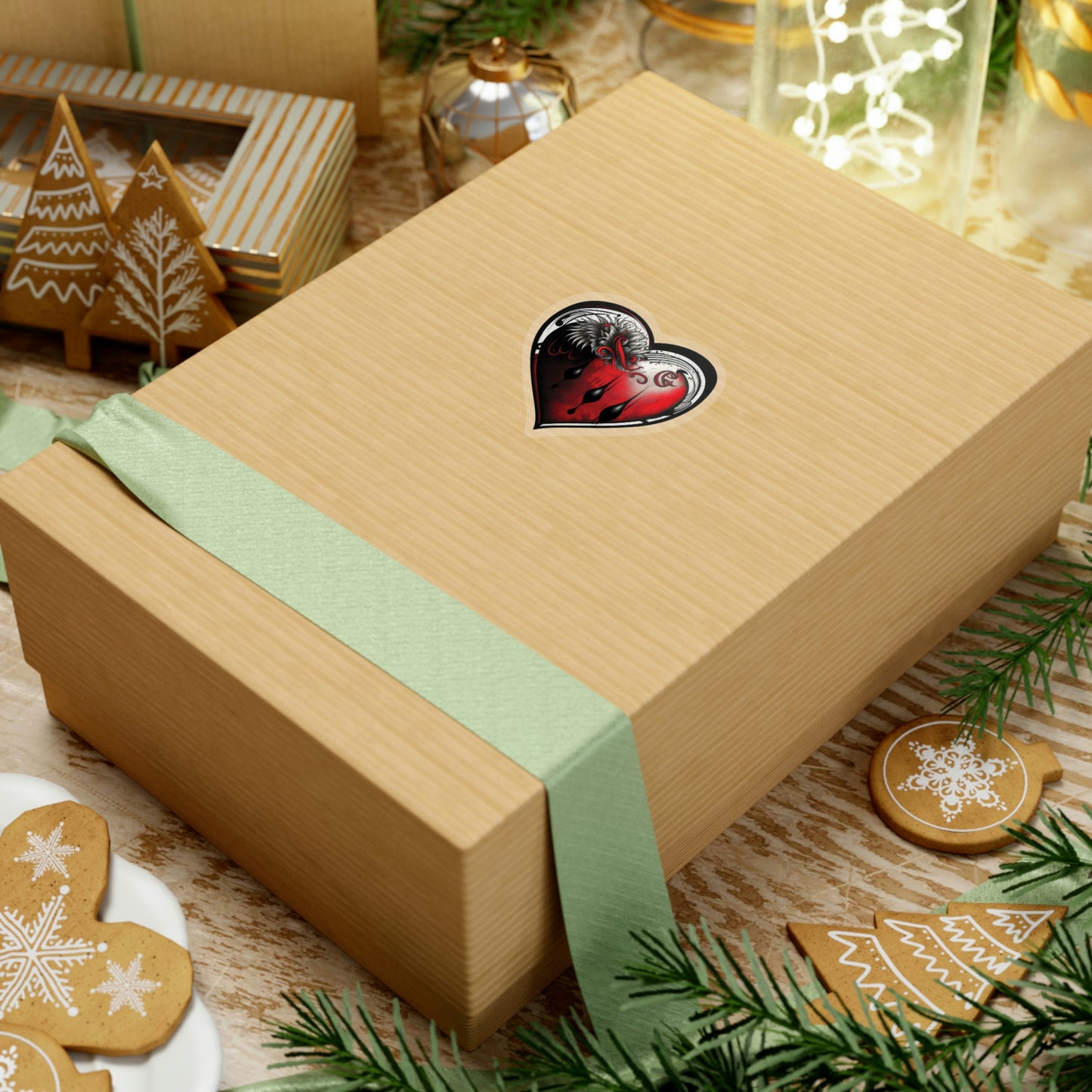 Game Icon Stylized Heart Sticker