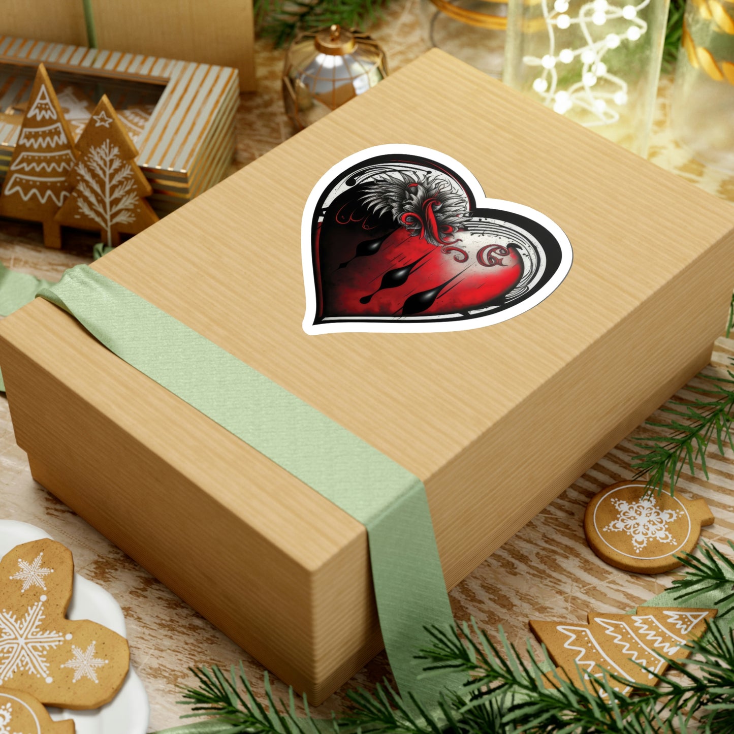 Game Icon Stylized Heart Sticker