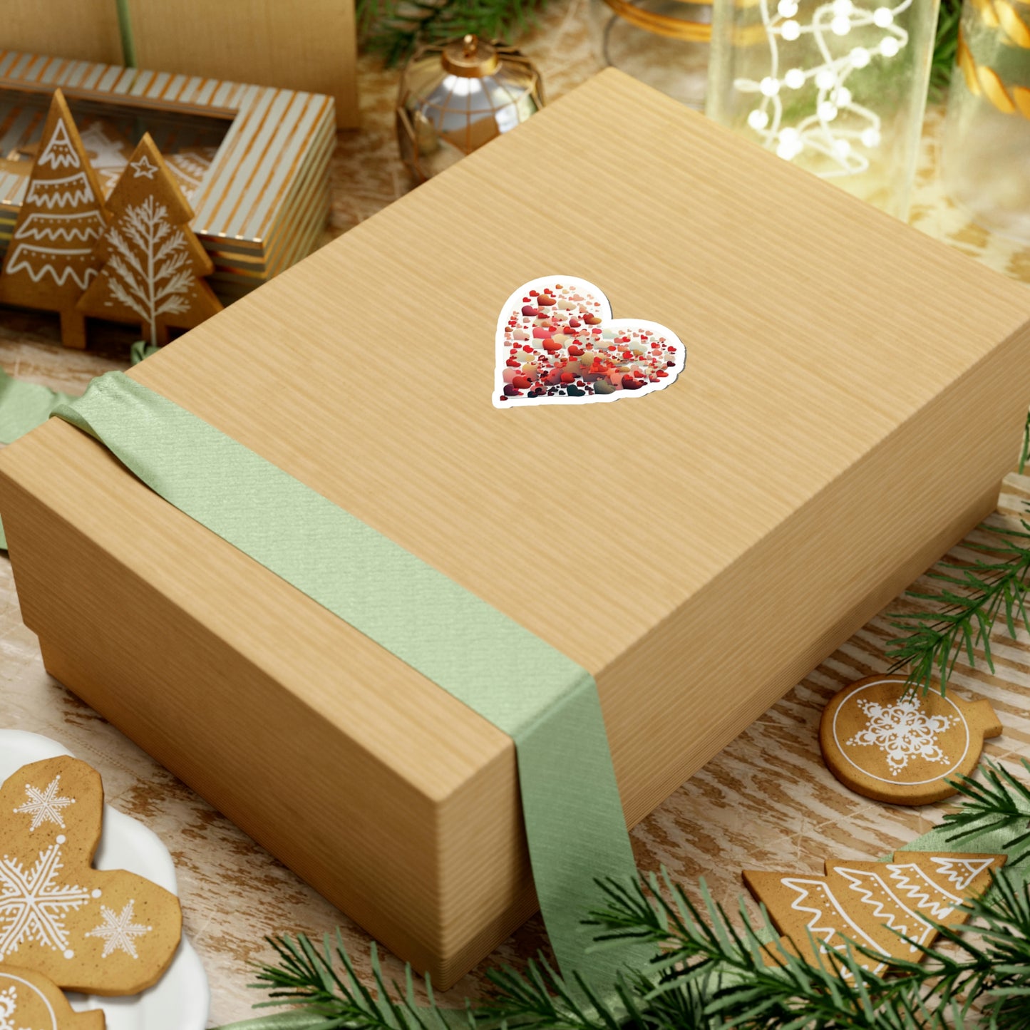 Beautiful Heart Collage Sticker