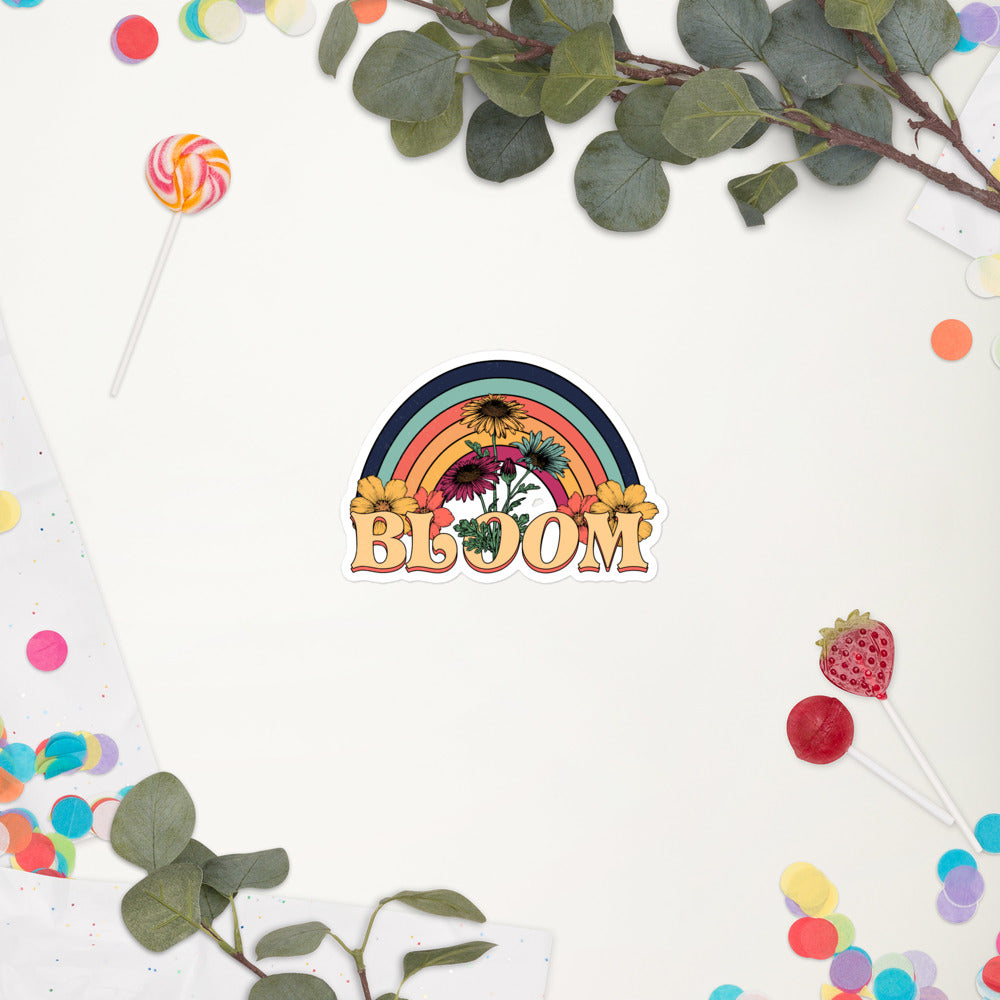 Bloom sticker