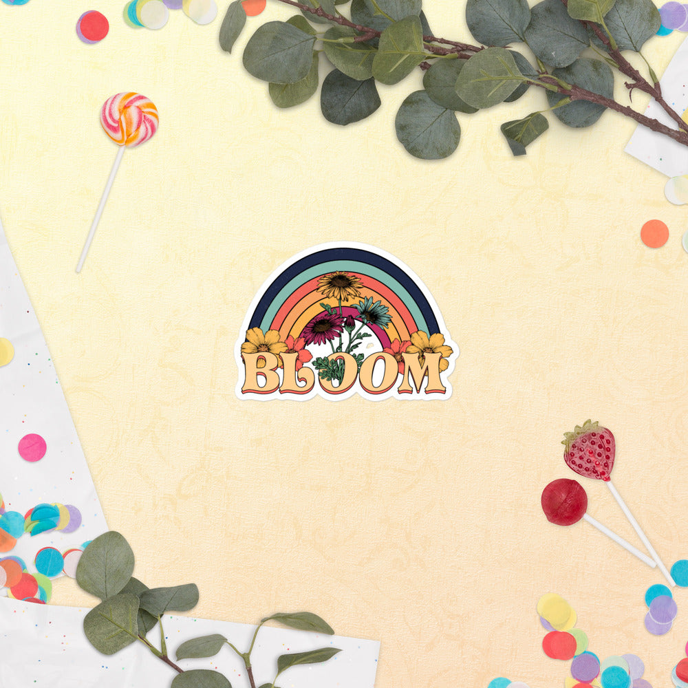 Bloom sticker