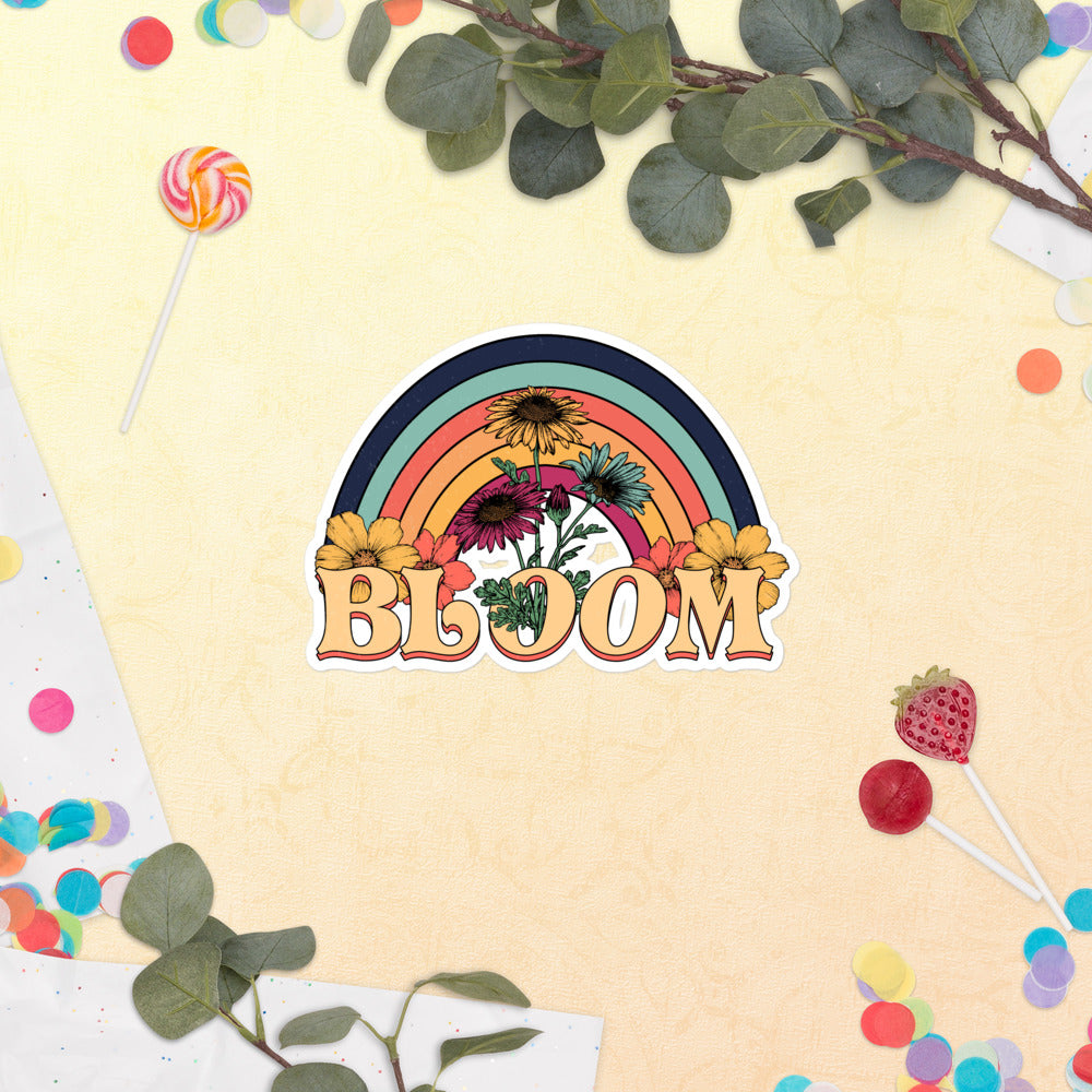 Bloom sticker