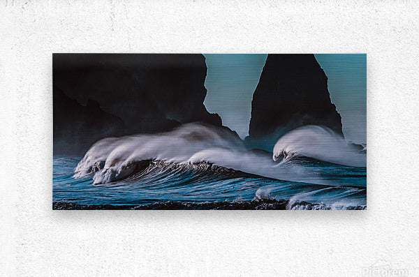 Brushed Metal Print